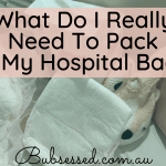 Hospital Bag Checklist Ideas