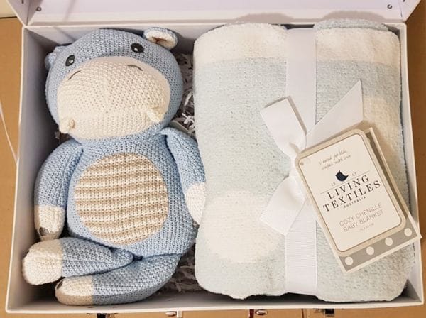 Super Soft Baby Suitcase hamper blanket and toy
