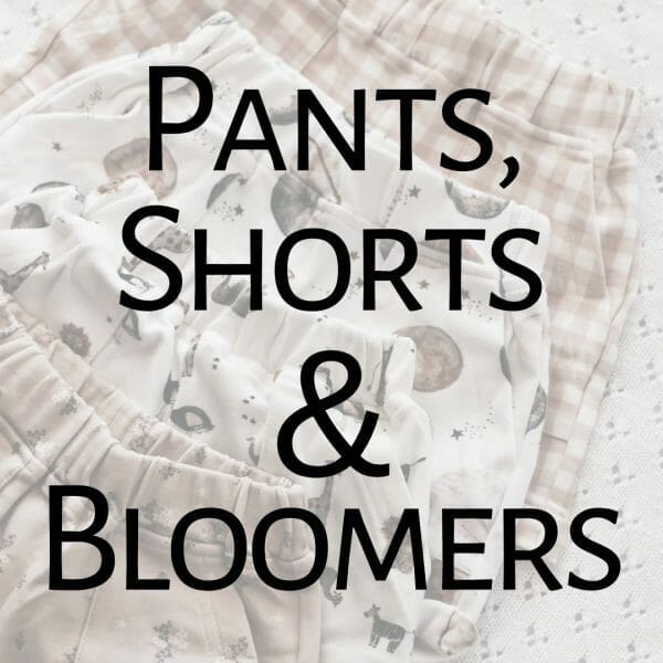Pants, Shorts & Bloomers
