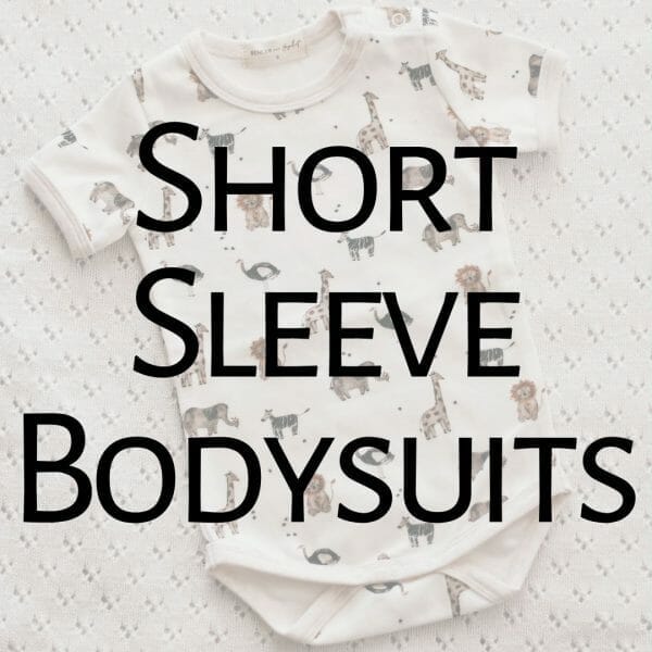 Short Sleeve Bodysuits