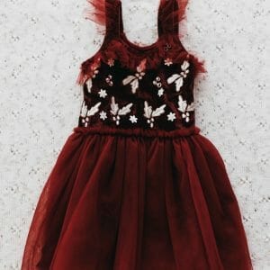 Red Velvet Christmas 2023 Dress by Bencer & Hazelnut