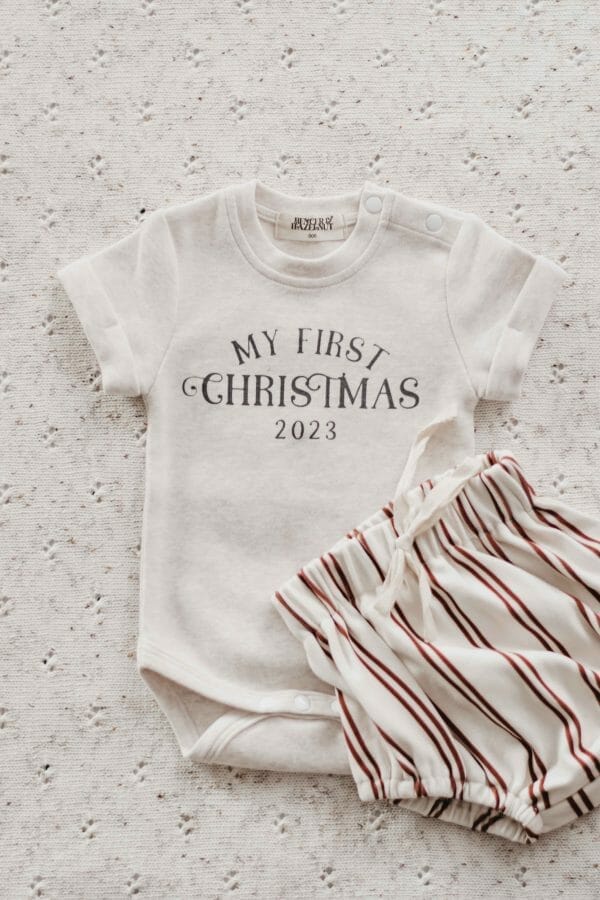 My First Christmas 2023 outfit by bencer & hazelnut